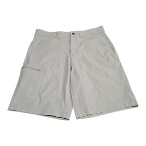 Eddie Bauer Men's Rainier 10" Tech Shorts Size 34 Tan